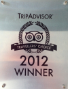 TripAdvisor 2012 Award